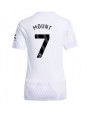 Billige Manchester United Mason Mount #7 Bortedrakt Dame 2025-26 Kortermet